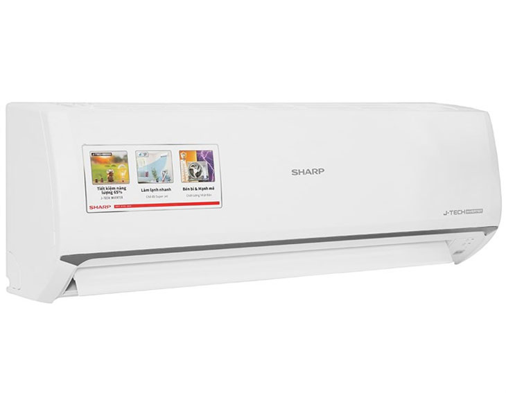 Máy lạnh Sharp Inverter 2 HP AH-X18ZEW Máy lạnh Sharp Inverter 2 HP AH-X18ZEW - góc nhìn 3