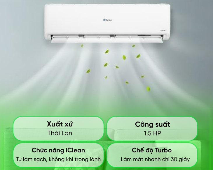 Máy lạnh Casper Inverter 1.5 HP QC-12IS36 | Máy lạnh giá sỉ Máy lạnh Casper Inverter 1.5 HP QC-12IS36 | Máy lạnh giá sỉ - hình ảnh sản phẩm