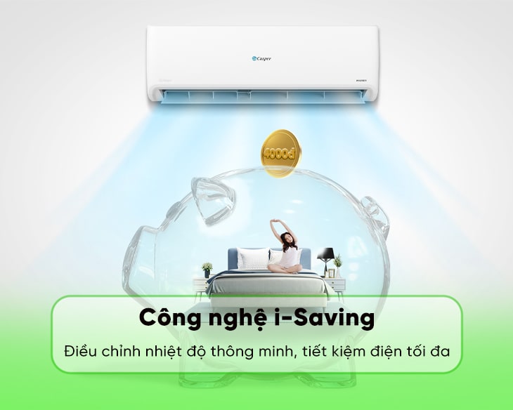 Máy lạnh Casper Inverter 1.5 HP QC-12IS36 | Máy lạnh giá sỉ Máy lạnh Casper Inverter 1.5 HP QC-12IS36 | Máy lạnh giá sỉ - góc nhìn 5
