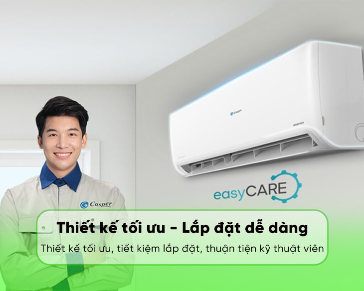 Máy lạnh Casper 2.5 HP SC-24FS33 | Máy lạnh giá sỉ Máy lạnh Casper 2.5 HP SC-24FS33 | Máy lạnh giá sỉ - góc nhìn 4