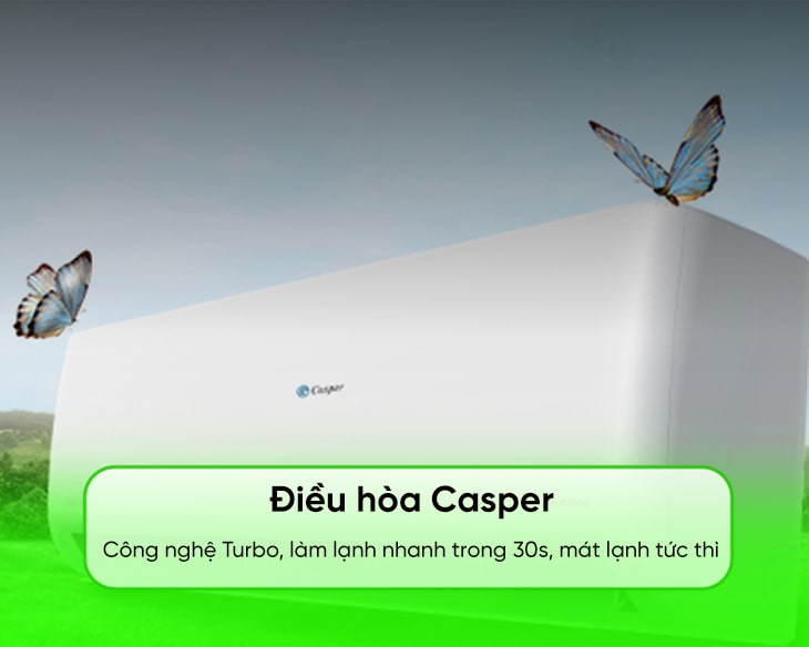 Máy lạnh Casper 2.5 HP SC-24FS33 | Máy lạnh giá sỉ Máy lạnh Casper 2.5 HP SC-24FS33 | Máy lạnh giá sỉ - góc nhìn 3