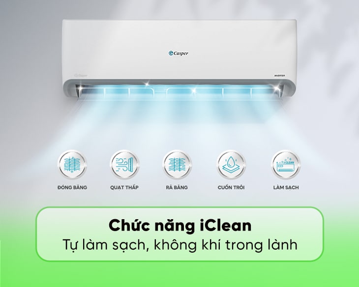 Máy lạnh Casper 2.5 HP SC-24FS33 | Máy lạnh giá sỉ Máy lạnh Casper 2.5 HP SC-24FS33 | Máy lạnh giá sỉ - góc nhìn 2