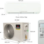 Máy lạnh Mitsubishi 1 HP SRK09CTR-S5 | Máy lạnh giá sỉ - góc nhìn 2