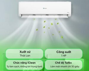 Máy lạnh Casper Inverter 1 HP TC-09IS36 | Máy lạnh giá sỉ - hình ảnh sản phẩm