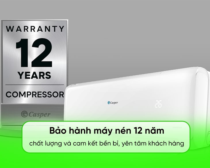 Máy lạnh Casper Inverter 1 HP TC-09IS36 | Máy lạnh giá sỉ Máy lạnh Casper Inverter 1 HP TC-09IS36 | Máy lạnh giá sỉ - góc nhìn 2