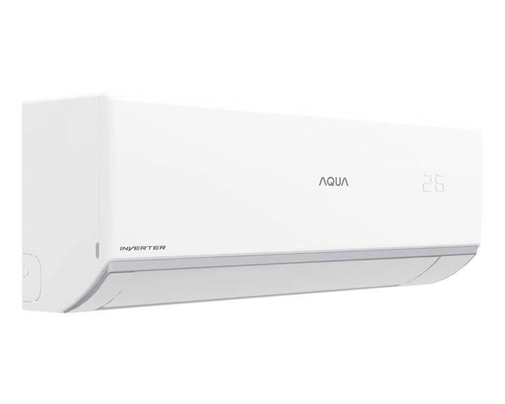 Máy lạnh Aqua Inverter 1 Hp AQA-RUV10RB2 giá rẻ, giao ngay Máy lạnh Aqua Inverter 1 Hp AQA-RUV10RB2 giá rẻ, giao ngay - góc nhìn 2