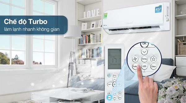 Máy lạnh Funiki Inverter 1 HP HIC09TMU.ST3 Máy lạnh Funiki Inverter 1 HP HIC09TMU.ST3 - góc nhìn 2