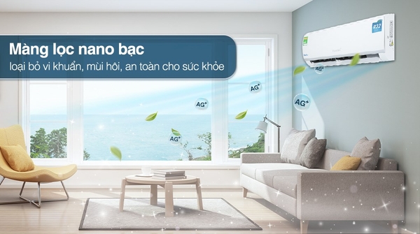Máy lạnh Funiki Inverter 2.5 HP HIC24TMU.ST3 Máy lạnh Funiki Inverter 2.5 HP HIC24TMU.ST3 - góc nhìn 2